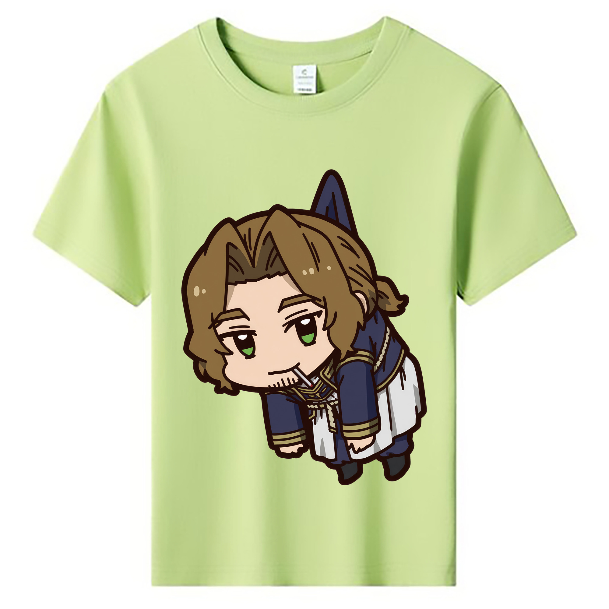 （画像用） 葬送のフリーレン Frieren 綿100％キッズTシャツ（フロントプリント）